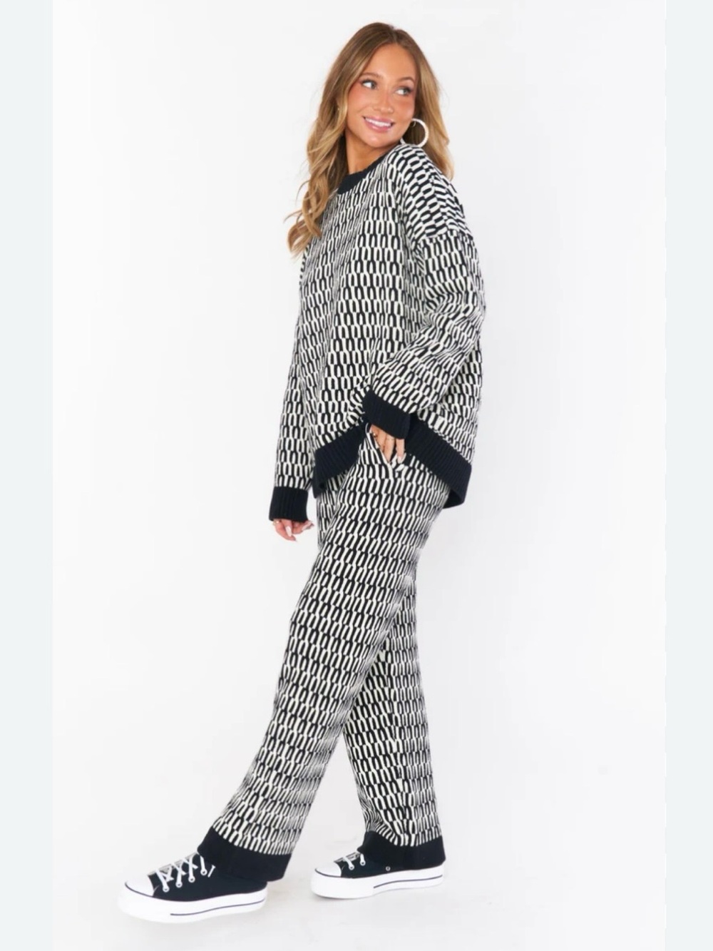 Show Me Your Mumu Chilly Patterned Sweater Set